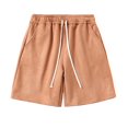 thumbnail image 1 of IROINNID Men's Athletic Shorts, Favorite Cotton Jersey Shorts,Pull-On Shorts with Pockets,Gym Shorts, 1 of 4