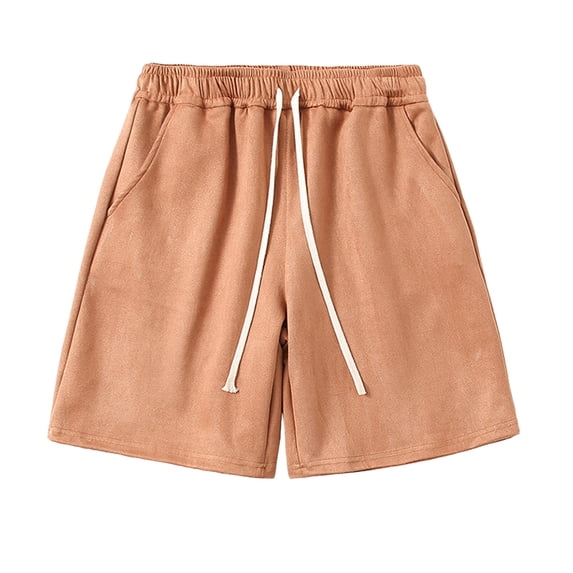IROINNID Men's Athletic Shorts, Favorite Cotton Jersey Shorts,Pull-On Shorts with Pockets,Gym Shorts