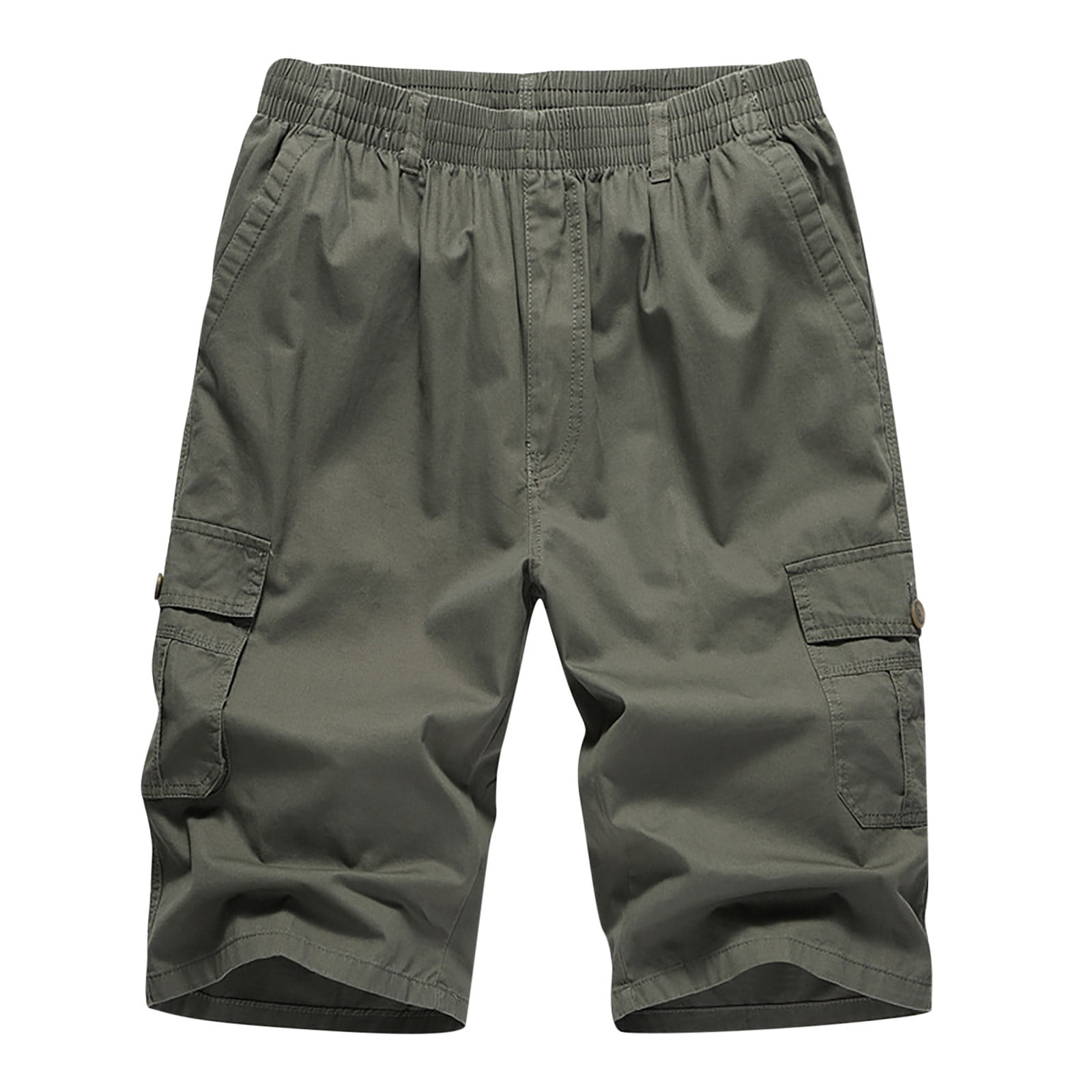 【INCHANT ME】Mari Shorts Slacks IROINNID Men's Belted Cargo Long Shorts Casual Inseam Below