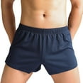 thumbnail image 1 of IROINNID Men's Breathable Modal Microfiber Trunks Middle Waist Stripe Underwear, 1 of 4