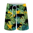 thumbnail image 1 of IROINNID Men's Casual Comfy Printed Breathable Loose Vacation Swimming Shorts, 1 of 2