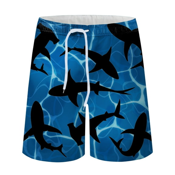 IROINNID Men's Casual Comfy Printed Breathable Loose Vacation Swimming Shorts