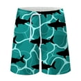 thumbnail image 1 of IROINNID Men's Casual Comfy Printed Breathable Loose Vacation Swimming Shorts, 1 of 2