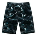 thumbnail image 1 of IROINNID Men's Casual Drawstring Waist Loose Bermuda Casual Quick Dry Shorts, 1 of 6