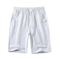 thumbnail image 1 of IROINNID Men's Casual Solid Elastic Lightweight Pull On Loose Shorts Active Wear, 1 of 5