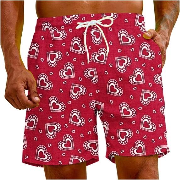 IROINNID Men's Classic Cargo Stretch Short with Pockets and Elastic Waistband