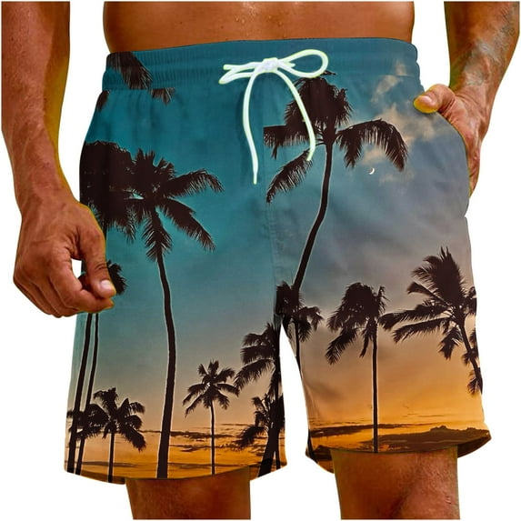 IROINNID Men's Classic Cargo Stretch Short with Pockets and Elastic Waistband