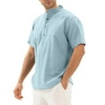 thumbnail image 1 of IROINNID Men's Classic Hawaiian Style Print Comfy Beach Stylish Blouse, 1 of 4