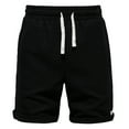 thumbnail image 1 of IROINNID Men's Sweat Drawstring Pockets Elastic Soild Resistant Active Athletic Performance Shorts, 1 of 2