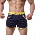thumbnail image 1 of IROINNID Men's Elastic Waistband Quick Dry Casual Beach Sport Shorts, 1 of 7