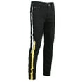 thumbnail image 1 of IROINNID Men's Jeans Pants Print Stretch Autumn Denim Cotton Straight Ripped Hole Trousers Full Length Pants Rigid Waist Pants, 1 of 6