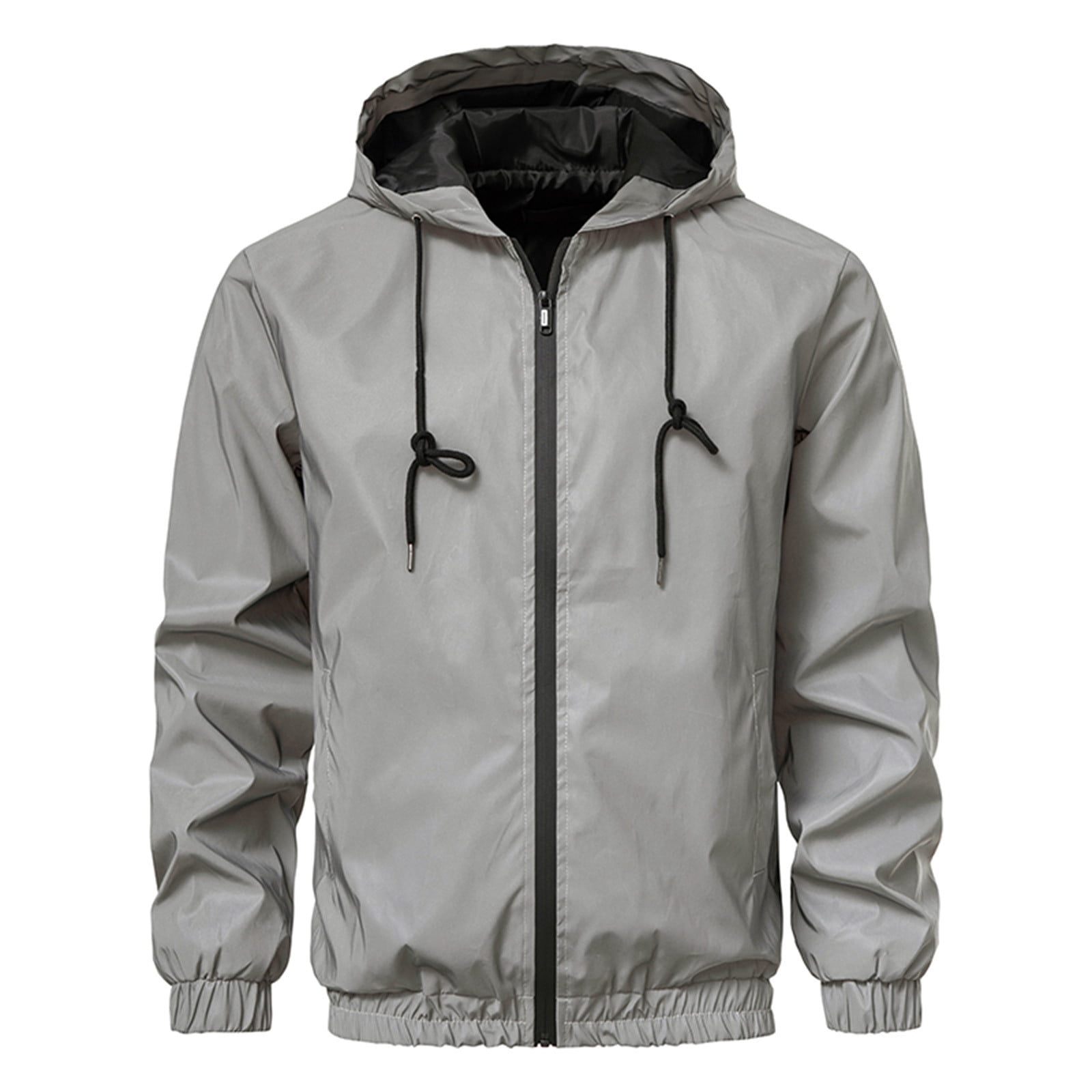 Men's Zip Up Long Sleeve Jacket