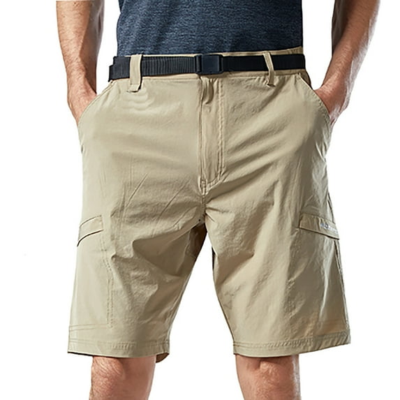 IROINNID Men's Multi-pocket Quick-drying Shorts Casual Stretch Hiking Shorts