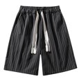 thumbnail image 1 of IROINNID Men's Oversize Drawstring Casual Comfortable Pull On Shorts, 1 of 6