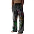 thumbnail image 1 of IROINNID Men's Pants Workout Lightweight Straight Full Length Casual with Pockets and Zipper (Regular and Big & Tall Sizes), 1 of 5