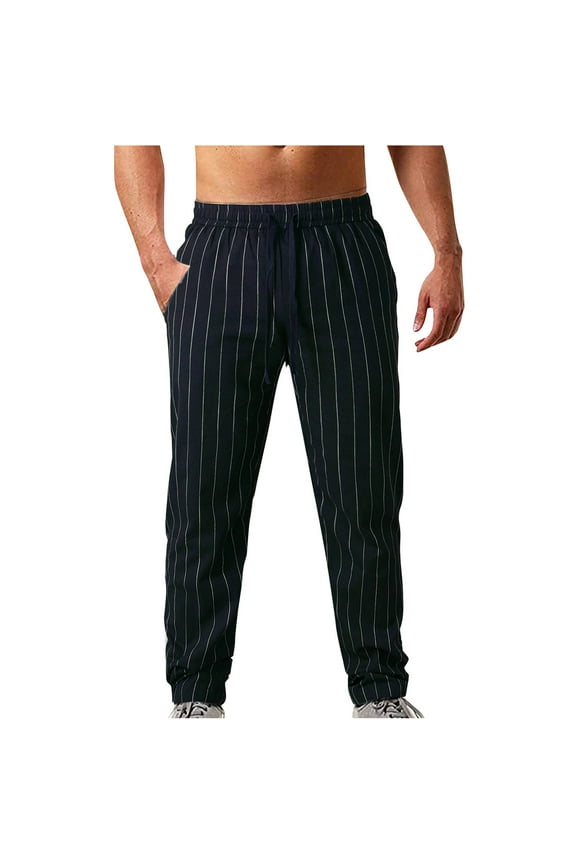 Men's Premium No Iron Summer Classic Fit Expandable Waist Flat Front Pant (Regular and Big & Tall Sizes)