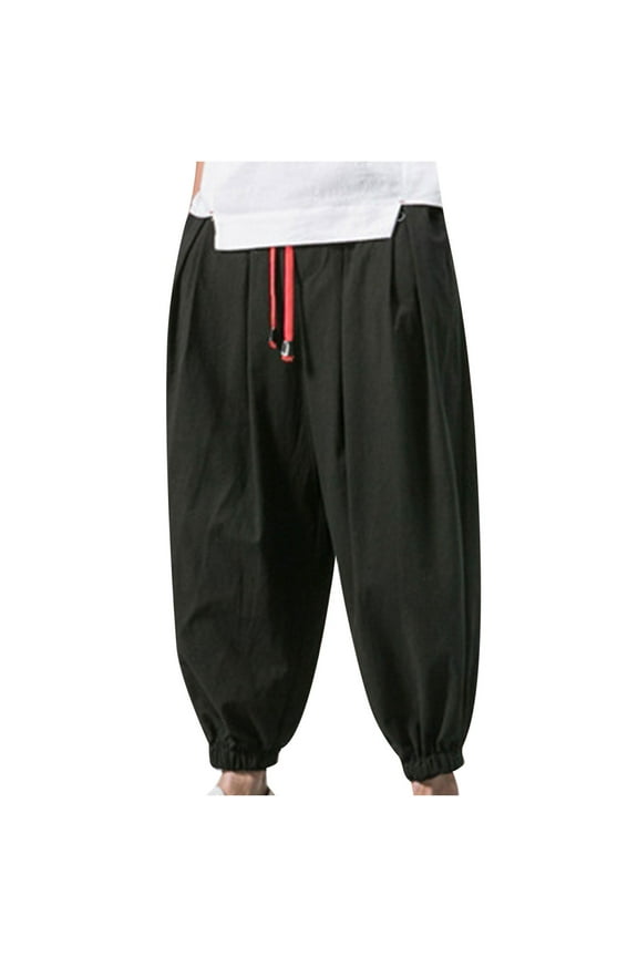 Men's Premium No Iron White Classic Fit Expandable Waist Flat Front Pants (Regular and Big & Tall Sizes)