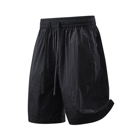 IROINNID Men's Quick Dry Lightweight Running Shorts with Elastic Drawstring Waist and Side Pockets Relaxed Loose Fit for Summer Gym Workout
