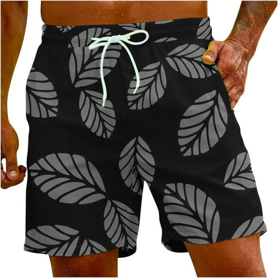 IROINNID Men's Quick Dry Swim Trunks 9" Swimsuits Mesh Liner Beach Bathing Suits Swimming Board Shorts