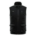 thumbnail image 1 of IROINNID Men's Sleeveless Turtleneck Short Vest Solid Color Casual Outdoor Warm Clothing Heated For Riding Skiing Fishing Charging Via Heated Coat, 1 of 9