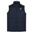 thumbnail image 1 of IROINNID Men's Sleeveless V-Neck Stand Collar Short Vest Solid Color Casual Autumn Winter Thick Down Pocket Cotton Vest, 1 of 2