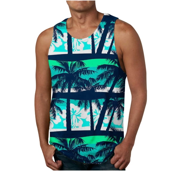 IROINNID Men's Sleeveless Workout Gym Tank Top, Tag Free & Moisture Wicking, Soft Undershirts Quick-Drying Casual Pullover Stretch Fabric