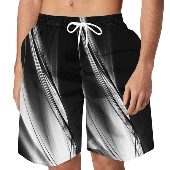 IROINNID Men's Slim-Fit 5" Flat-Front Comfort Stretch Short