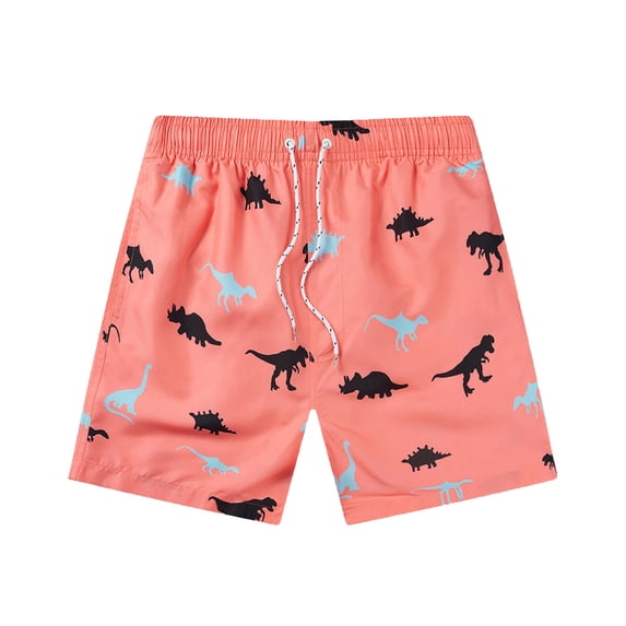 IROINNID Men's Soft Woven Cotton Elastic Waistband Printing Drawstring Home Pajama Short