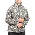 thumbnail image 1 of IROINNID Men's Storm Jacket Long Sleeve Camoflage Loose Warm Fleece Waterproof Soft Outdoor Jacket, 1 of 9