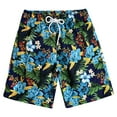 thumbnail image 1 of IROINNID Men's Summer Casual Drawstring Pull On Printed Comfy Shorts, 1 of 7