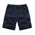 thumbnail image 1 of IROINNID Men's Summer Casual Loose Sports Drawstring Flat-Front Shorts, 1 of 3