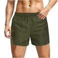 thumbnail image 1 of IROINNID Men's Summer Plus Size Quick Dry Elastic Casual Bermuda Beach Shorts With Pocket, 1 of 6