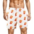 thumbnail image 1 of IROINNID Men's Summer Plus Size Quick Dry Elastic Casual Bermuda Beach Shorts, 1 of 8