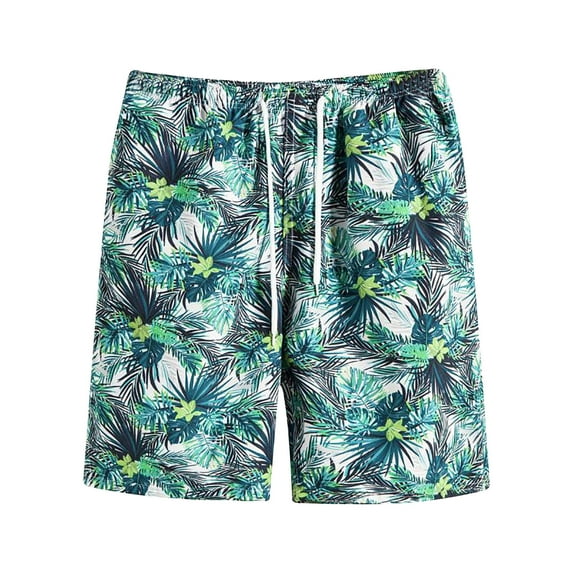 IROINNID Men's Summer Quick Dry Casual Drawstring Lightweight Beach Bermuda Shorts