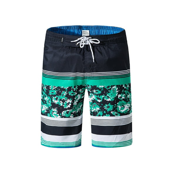 IROINNID Men's Summer Quick Dry Casual Drawstring Lightweight Beach Bermuda Shorts