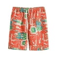 thumbnail image 1 of IROINNID Men's Summer Quick Dry Casual Drawstring Lightweight Beach Bermuda Shorts, 1 of 3