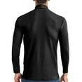 thumbnail image 1 of IROINNID Men's Sweater Turtleneck Long Sleeve Jumper Mid-Length Solid Color Comfy Pullover Ribbed Slim Fit Sweater Base Shirt, 1 of 3