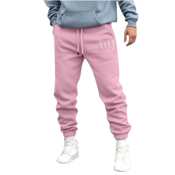 IROINNID Men's Sweatpants Joggers Workout Lightweight Plain with Pockets and Zipper (Regular and Big & Tall Sizes)
