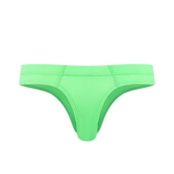 IROINNID Men's Tanga Underpants Buttock Lift Breathable Solid Color Underwear