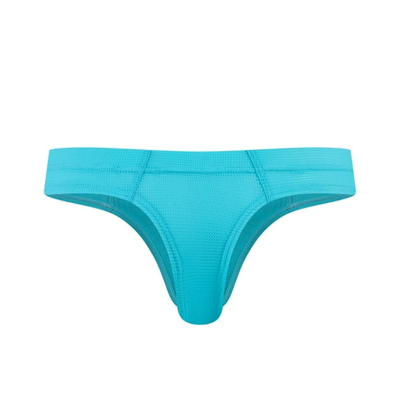 IROINNID Men's Tanga Underpants Buttock Lift Breathable Solid Color Underwear