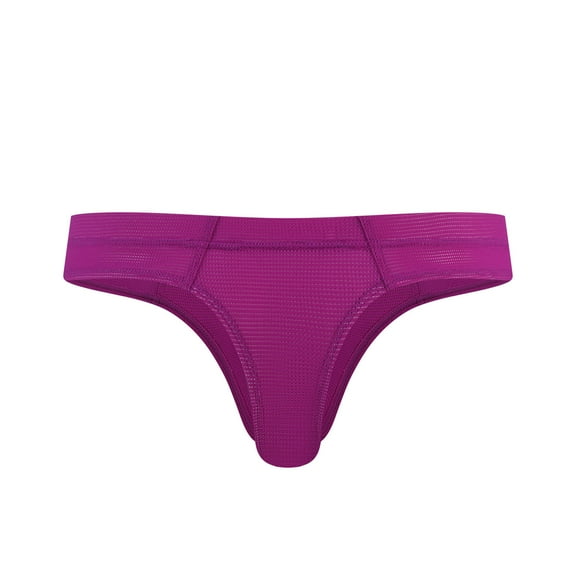 IROINNID Men's Tanga Underpants Buttock Lift Breathable Solid Color Underwear