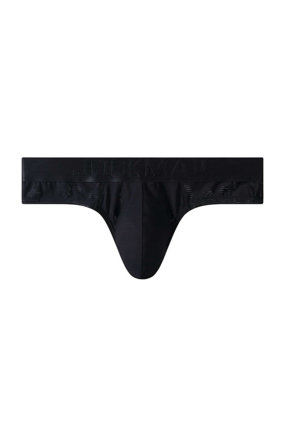 Men's Tanga Underpants Fashion Buttock Lift Solid Color Breathable Underwear