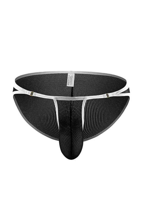 Men's Underwear Boxer Briefs,Breathable soild Color Stretch Moisture-Wicking Bikini Underwear