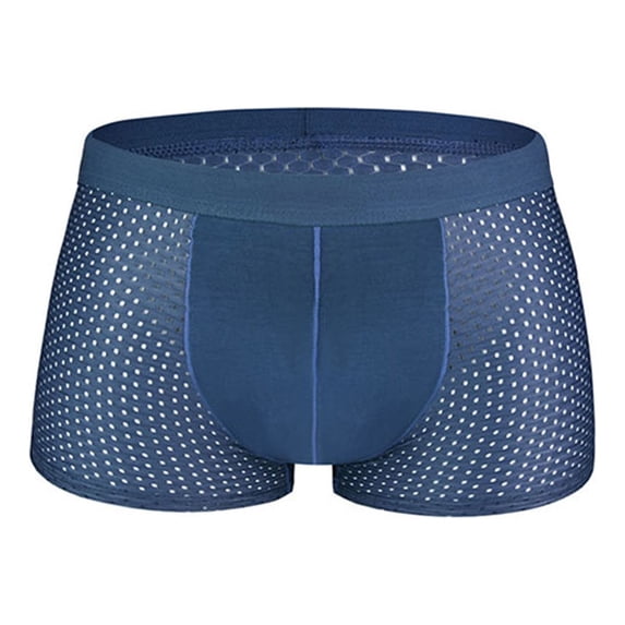 IROINNID Men's Underwear Boxer Briefs Plain Casual Regular Long High Elasticity Cooling Mens Boxer Briefs Underwear