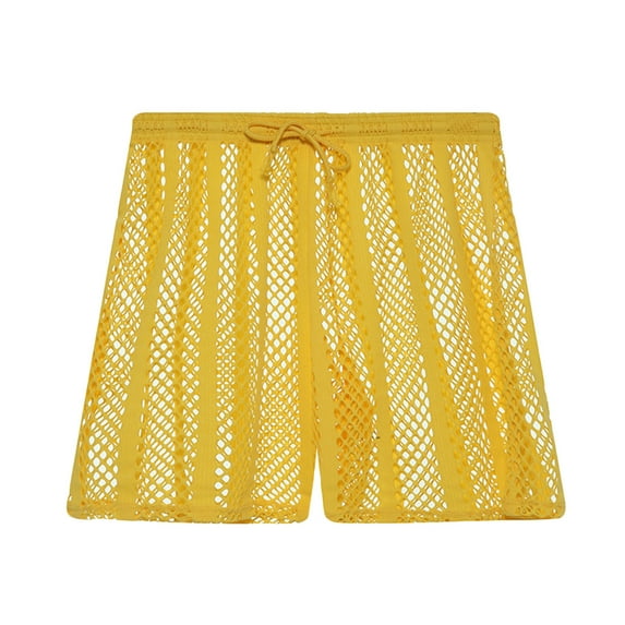 IROINNID Men's V-String Underpants Mesh Striped Breathable Low Waist Solid Color Underwear