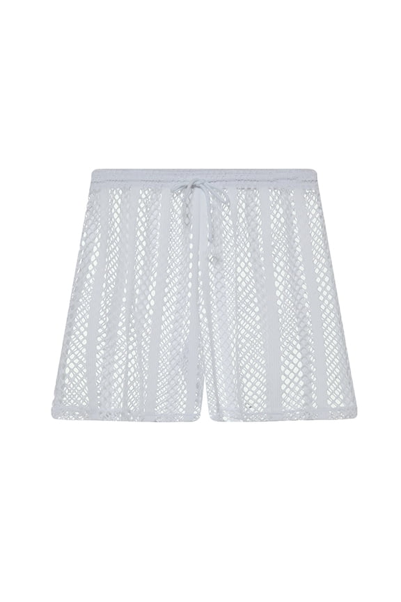Men's V-String Underpants Mesh Striped Breathable Low Waist Solid Color Underwear