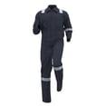thumbnail image 1 of IROINNID Men's Work Coveralls Long Sleeve Reflective Safety Jumpsuit Turndown Collar Zipper Front Utility Uniform with Pockets for Construction Workshop Auto Repair, 1 of 5