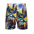 thumbnail image 1 of IROINNID Mens 7 Inch Quick Dry Printed Short Swim Trunks with Mesh Lining Swimwear Bathing Suits, 1 of 5