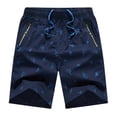 thumbnail image 1 of IROINNID Mens Outdoor Athletic Expandable Waist Lightweight Drawstring Loose Water Resistant Quick Dry Fishing Hiking Shorts with Pocket, 1 of 9