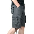thumbnail image 1 of IROINNID Mens Outdoor Casual Expandable Waist Lightweight Water Resistant Quick Dry Fishing Hiking Shorts, 1 of 6